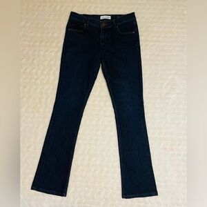 EUC- LOFT Blue Modern Boot Cut Jeans Classic Style
